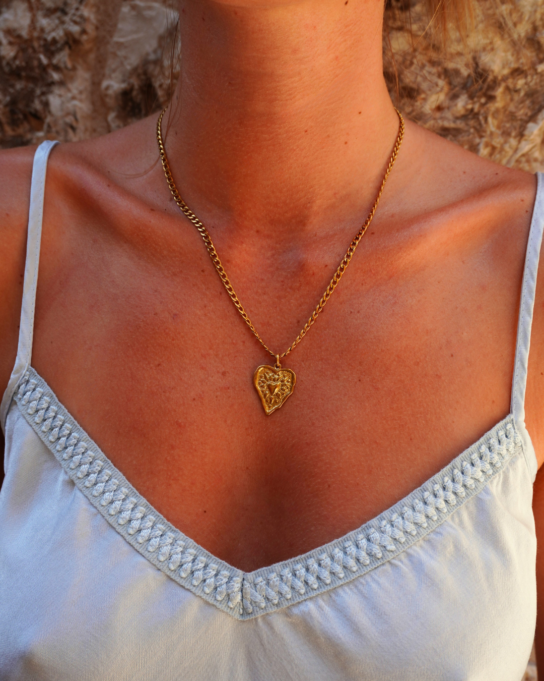 Heart Pendant Gold