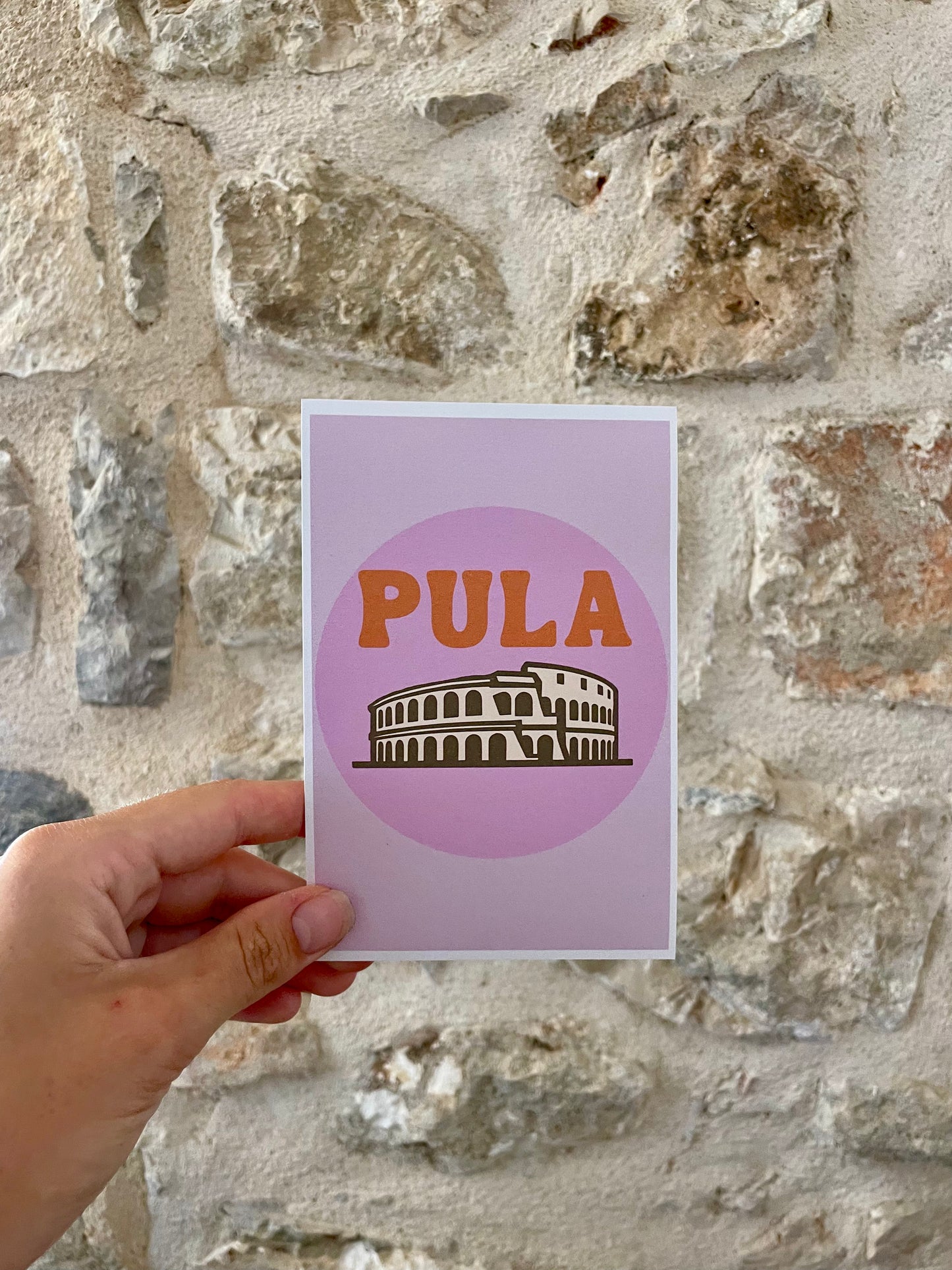 Pula Art Print