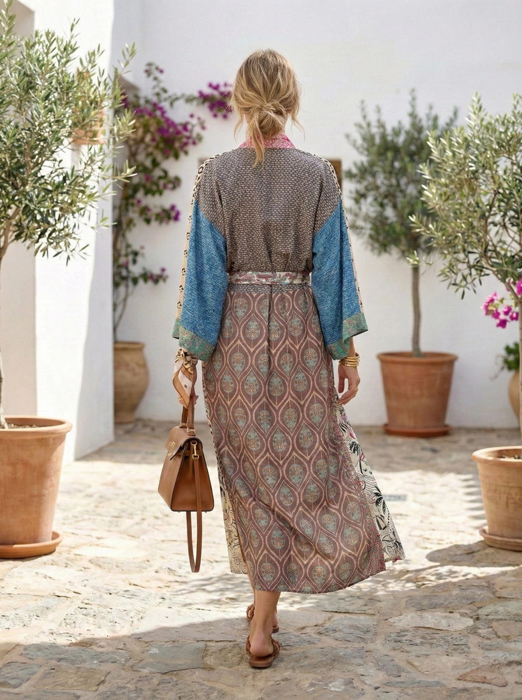 Long Patch Kimono