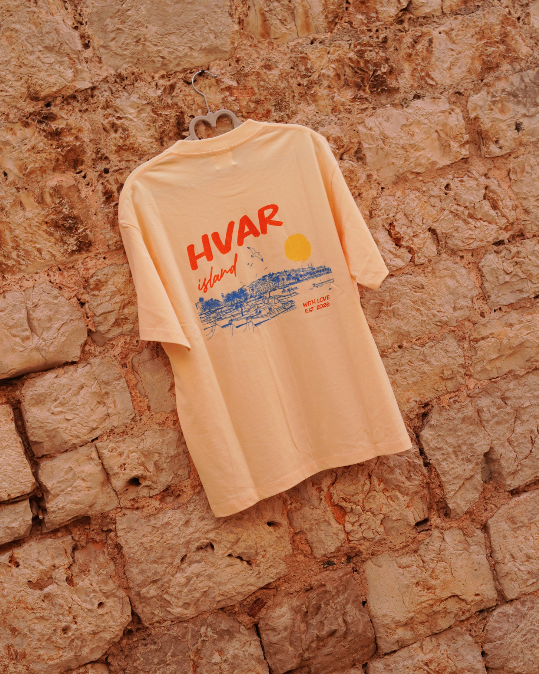 Oversized Deluxe Hvar Island Tee