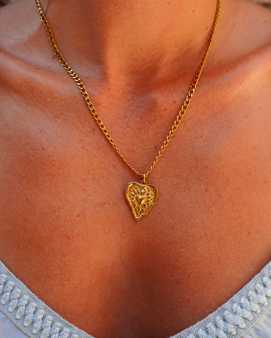 Heart Pendant Gold