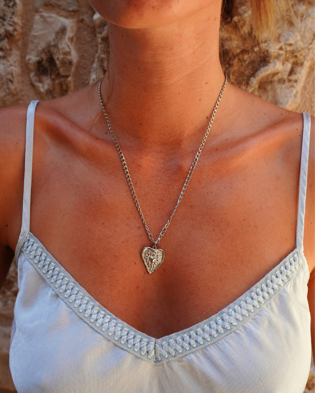 Heart Pendant Silver