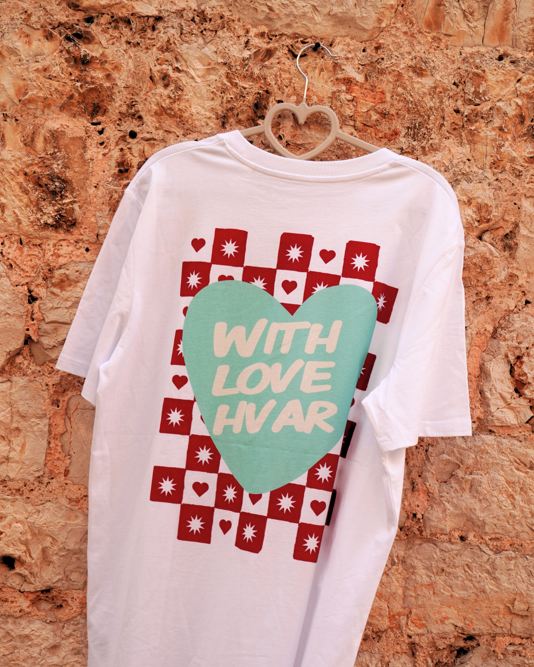 With Love Hvar Blue Heart