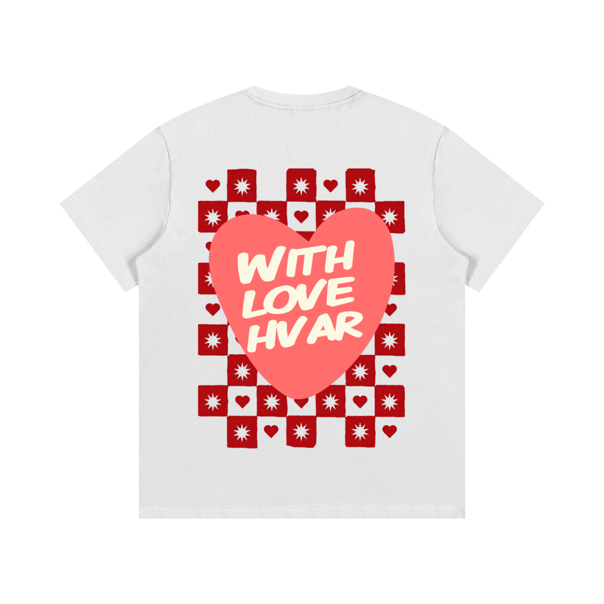 With Love Hvar Pink Heart