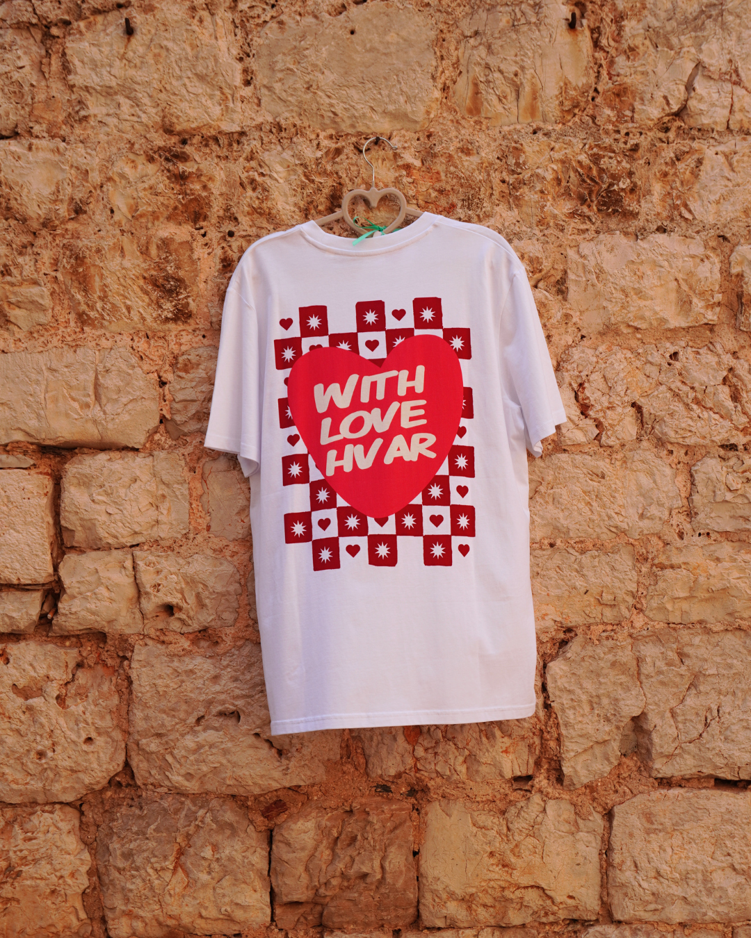 With Love Hvar Pink Heart