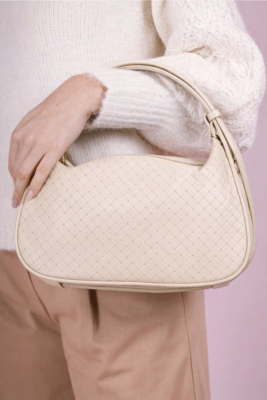 Leather Woven Bag