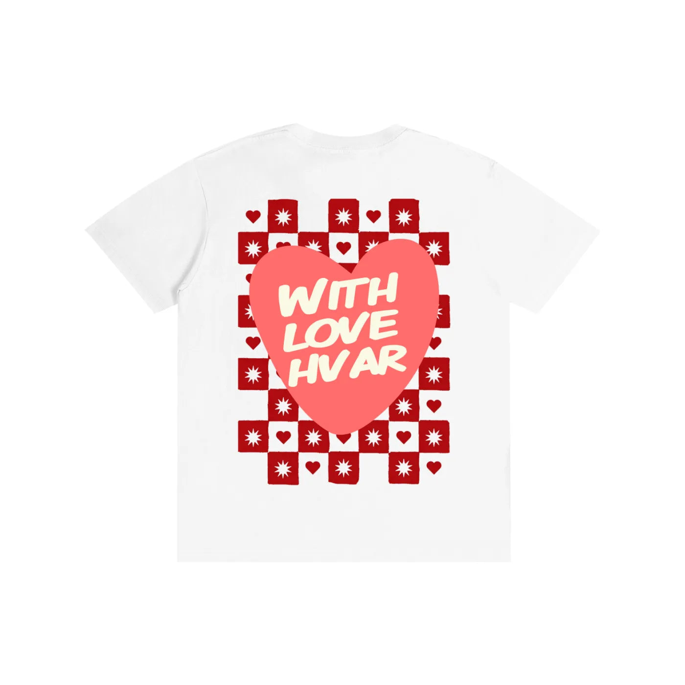 With Love Hvar Pink Tee