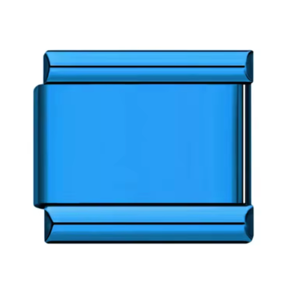 Blue Plain Charm