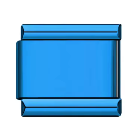 Blue Plain Charm