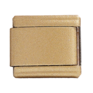 Matte Gold Plain Charm
