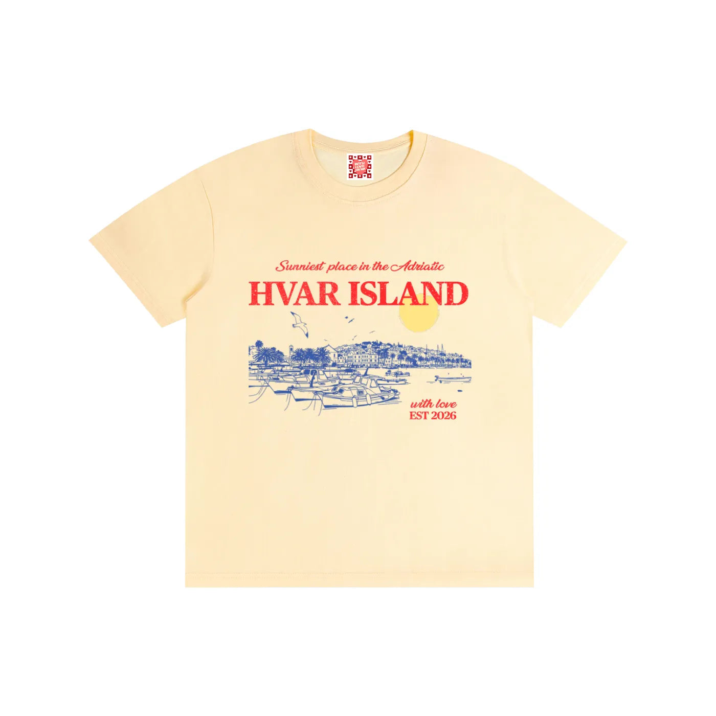 Hvar Sunniest Place Tee