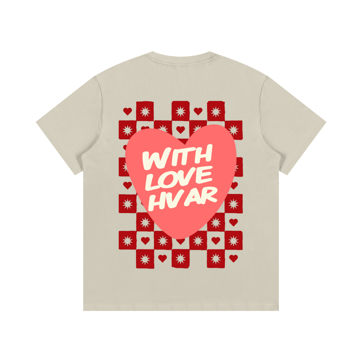 With Love Hvar Pink Heart