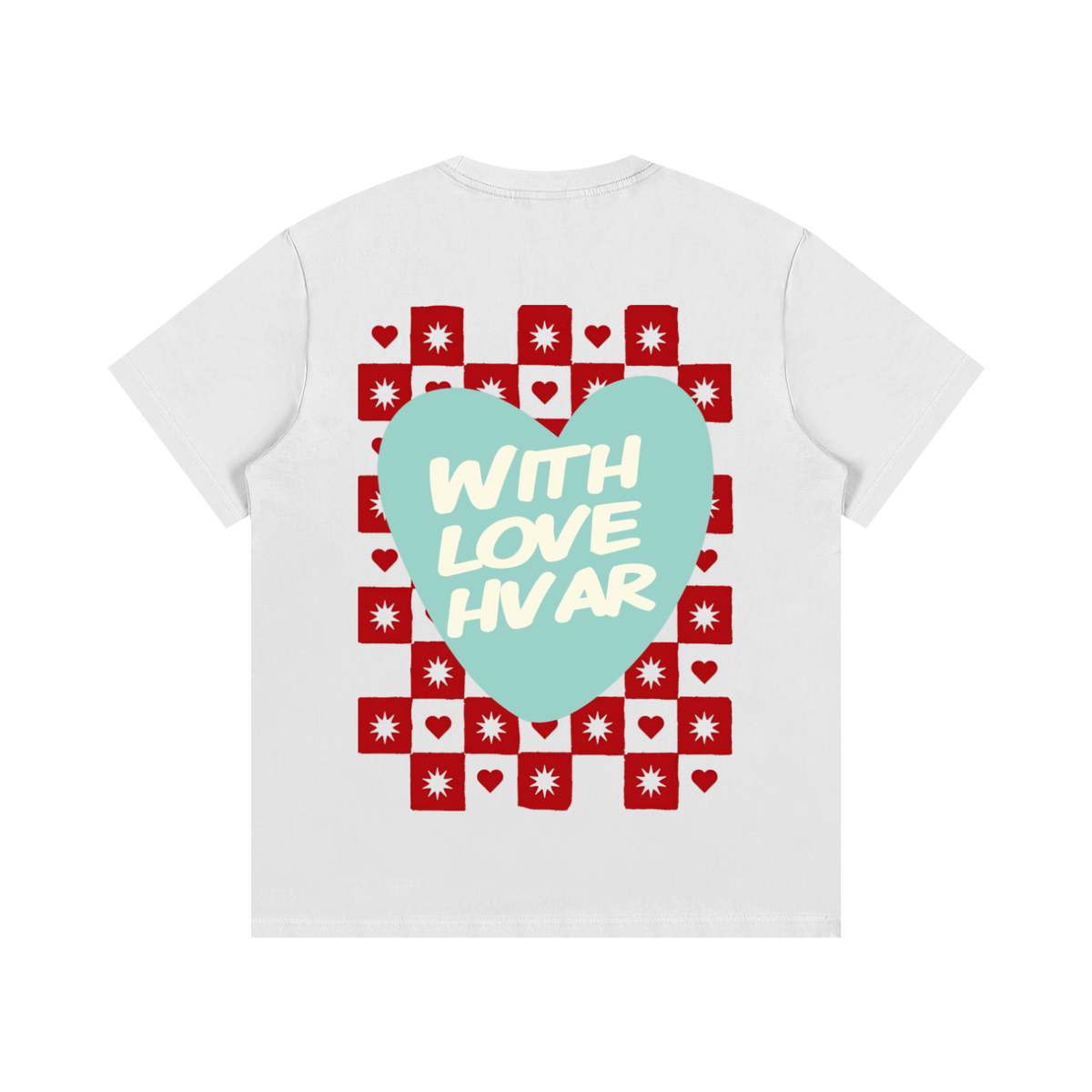 With Love Hvar Blue Heart