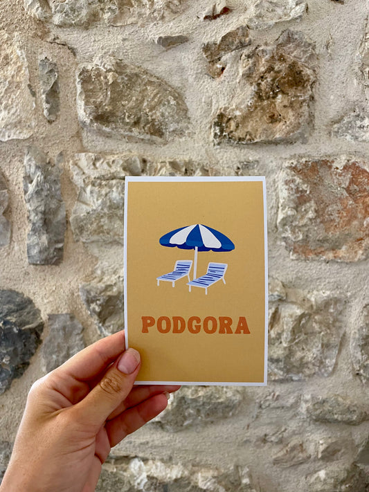 Podgora Art Print
