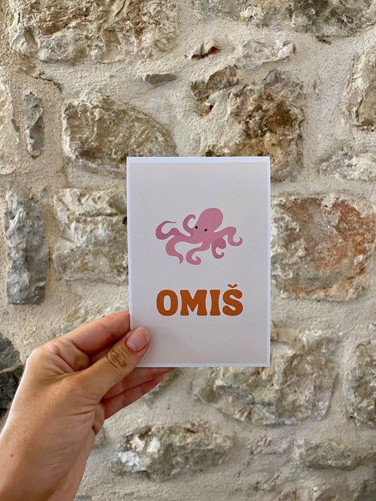 Omiš Art Print