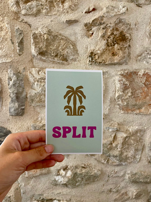 Split Art Print