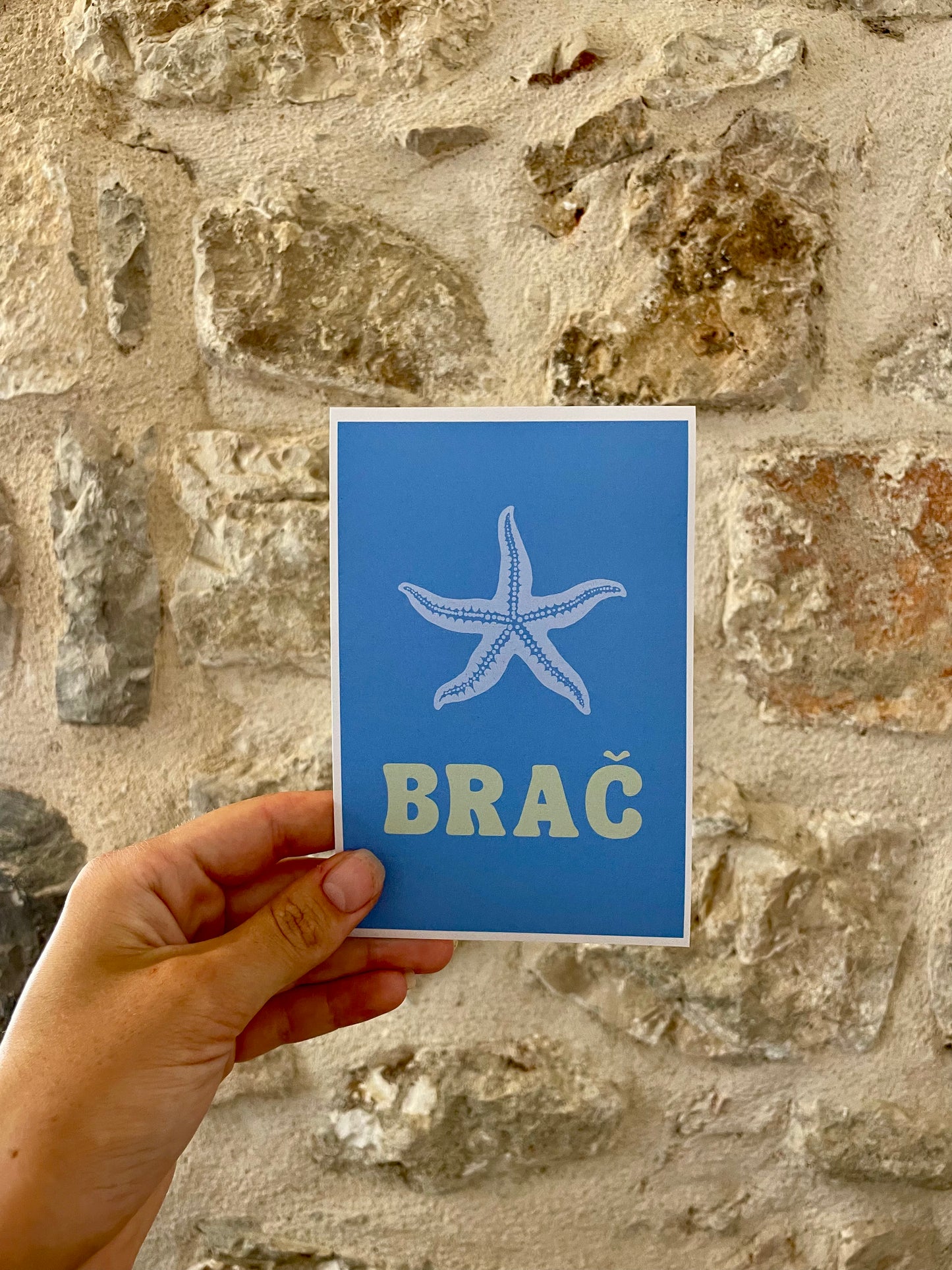 Brač Art Print