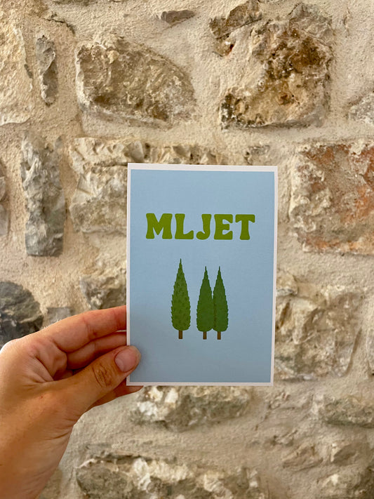 Mljet Art Print