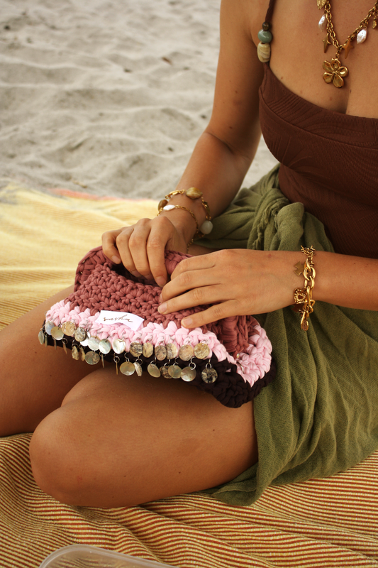 Mulberry Embellished Clutch Large