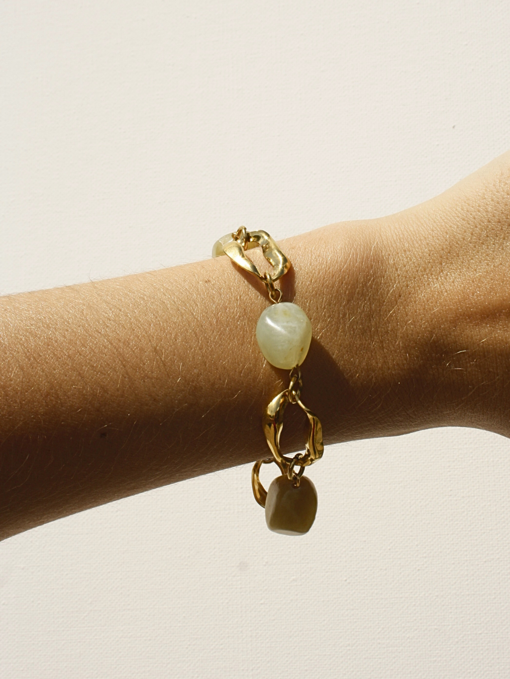 Jade Bracelet Gold