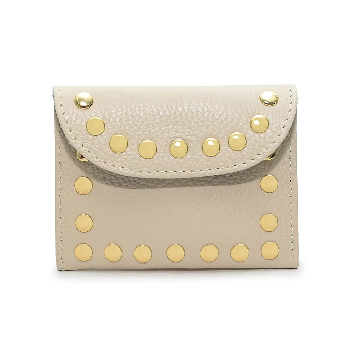 Studded Leather Wallet
