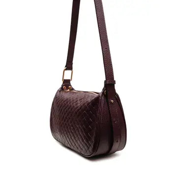 Leather Woven Bag