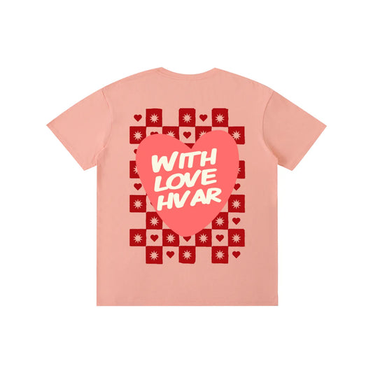 With Love Hvar Pink Tee