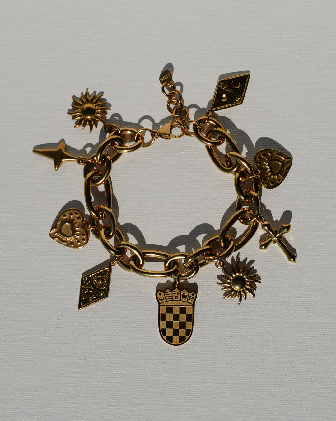 Grb Charm Bracelet Gold -PREORDER