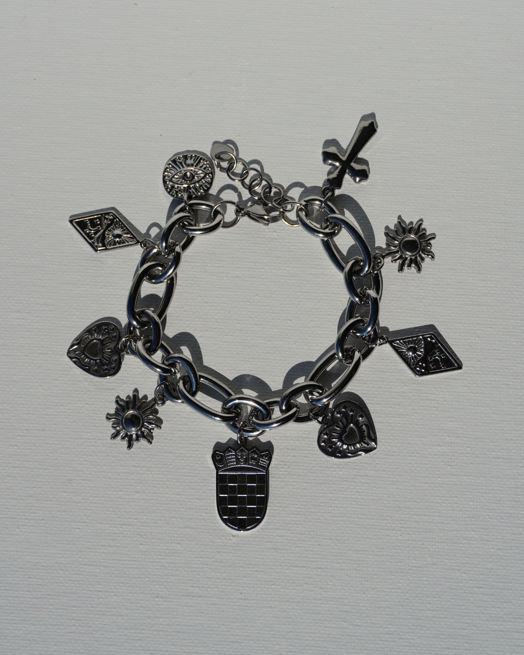 Grb Charm Bracelet Silver - PREORDER