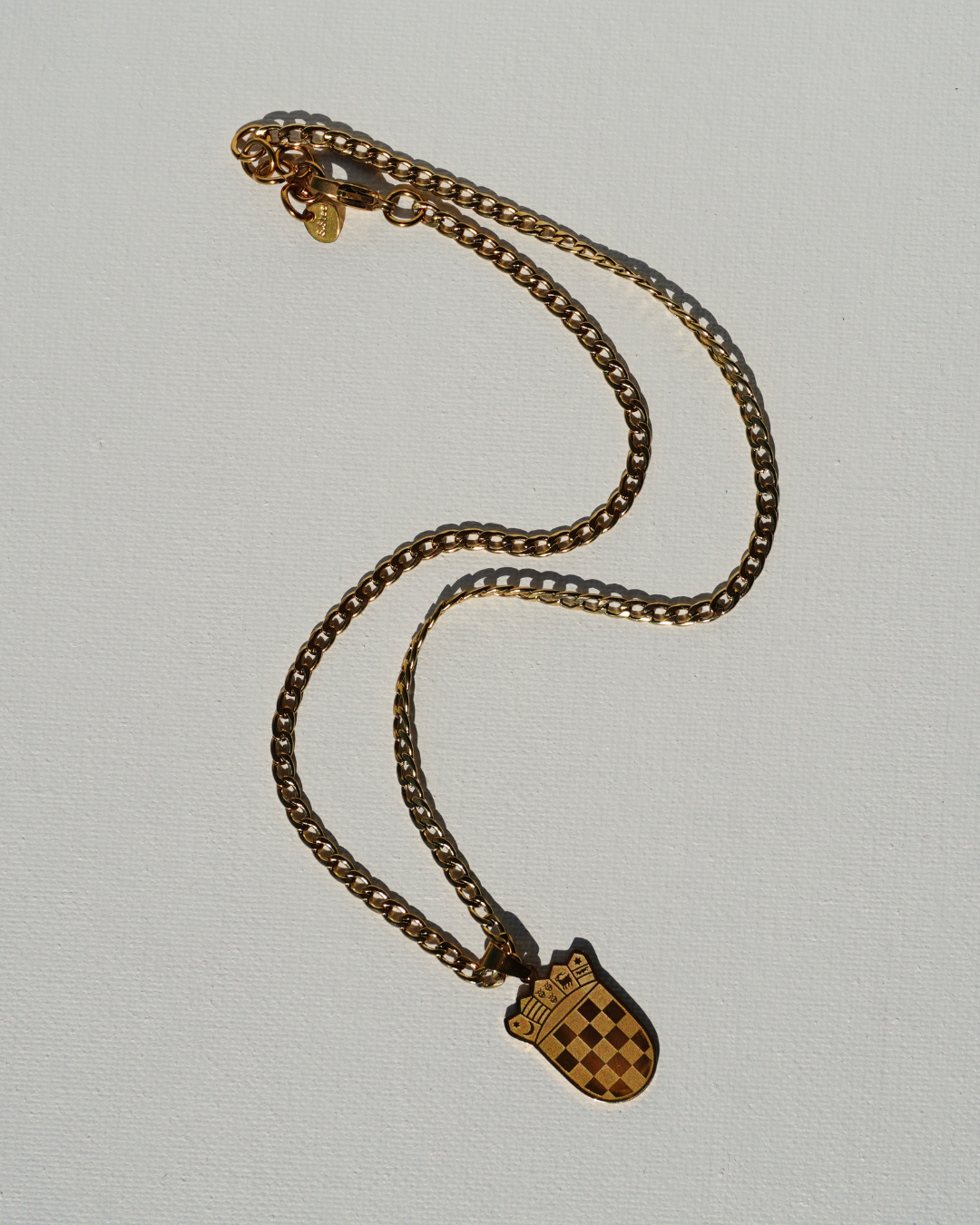Grb Pendant Necklace Gold - PREORDER