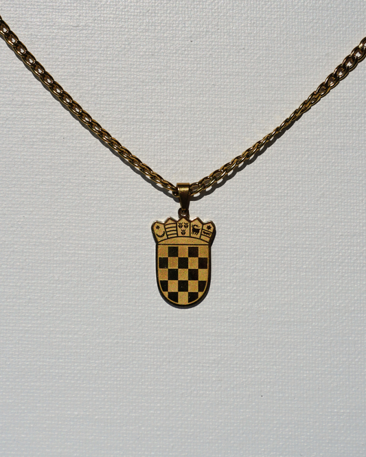 Grb Pendant Necklace Gold - PREORDER