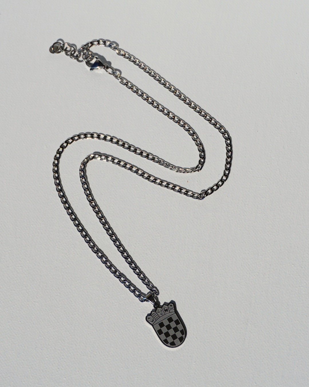 Grb Pendant Necklace Silver - PREORDER
