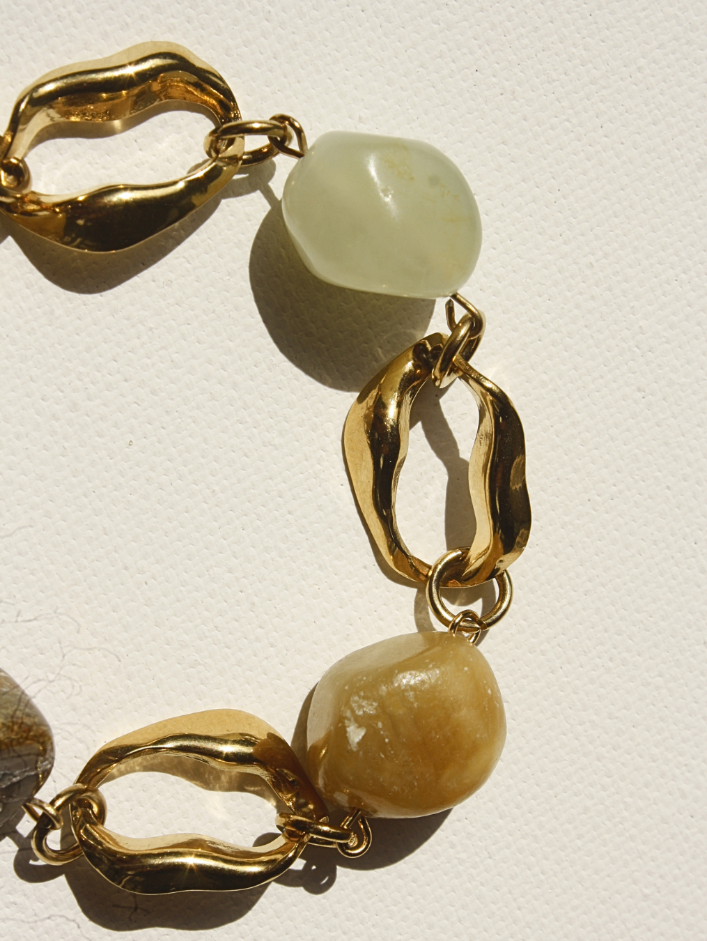 Jade Bracelet Gold