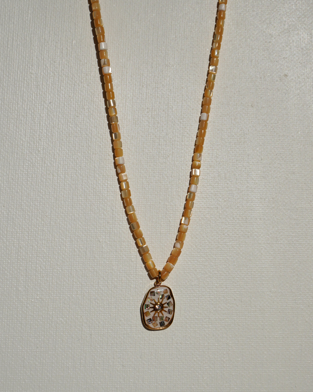 Mosaic Shell Necklace