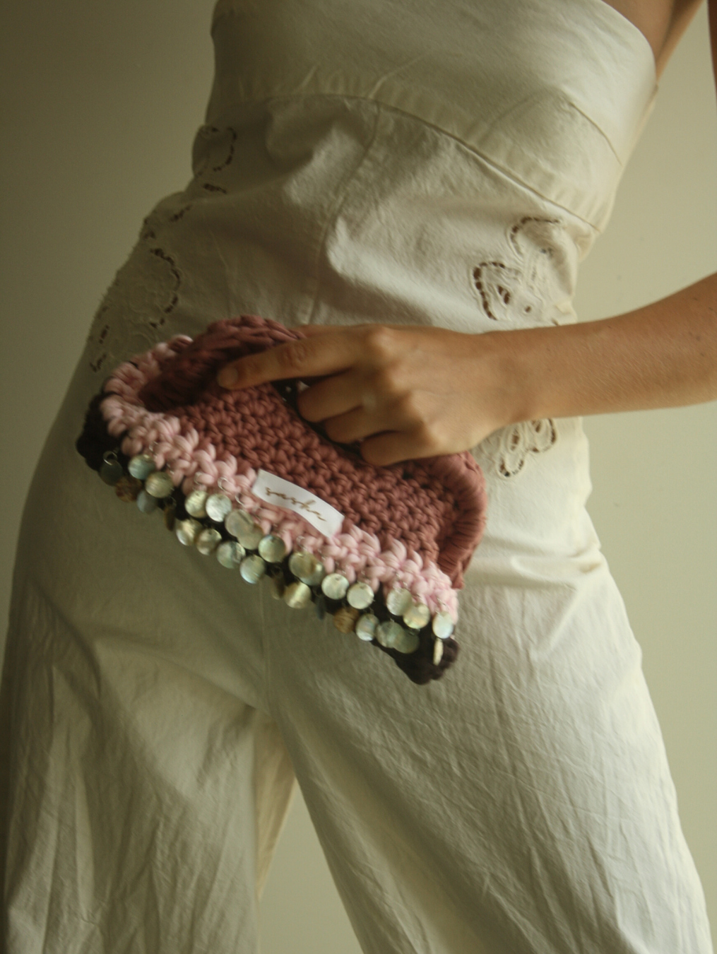 Mulberry Embellished Clutch Large