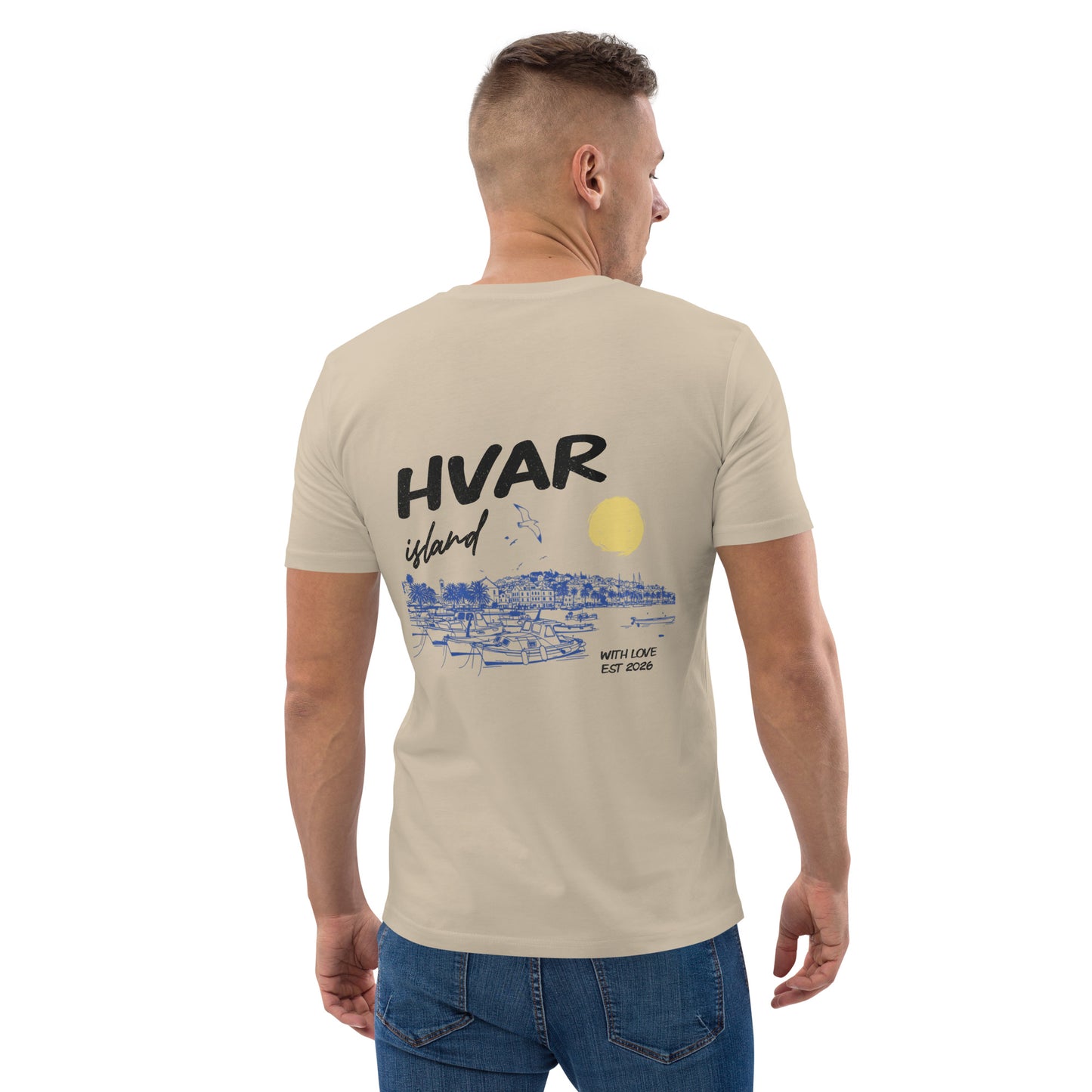 PREORDER Hvar Island T-shirt - Black