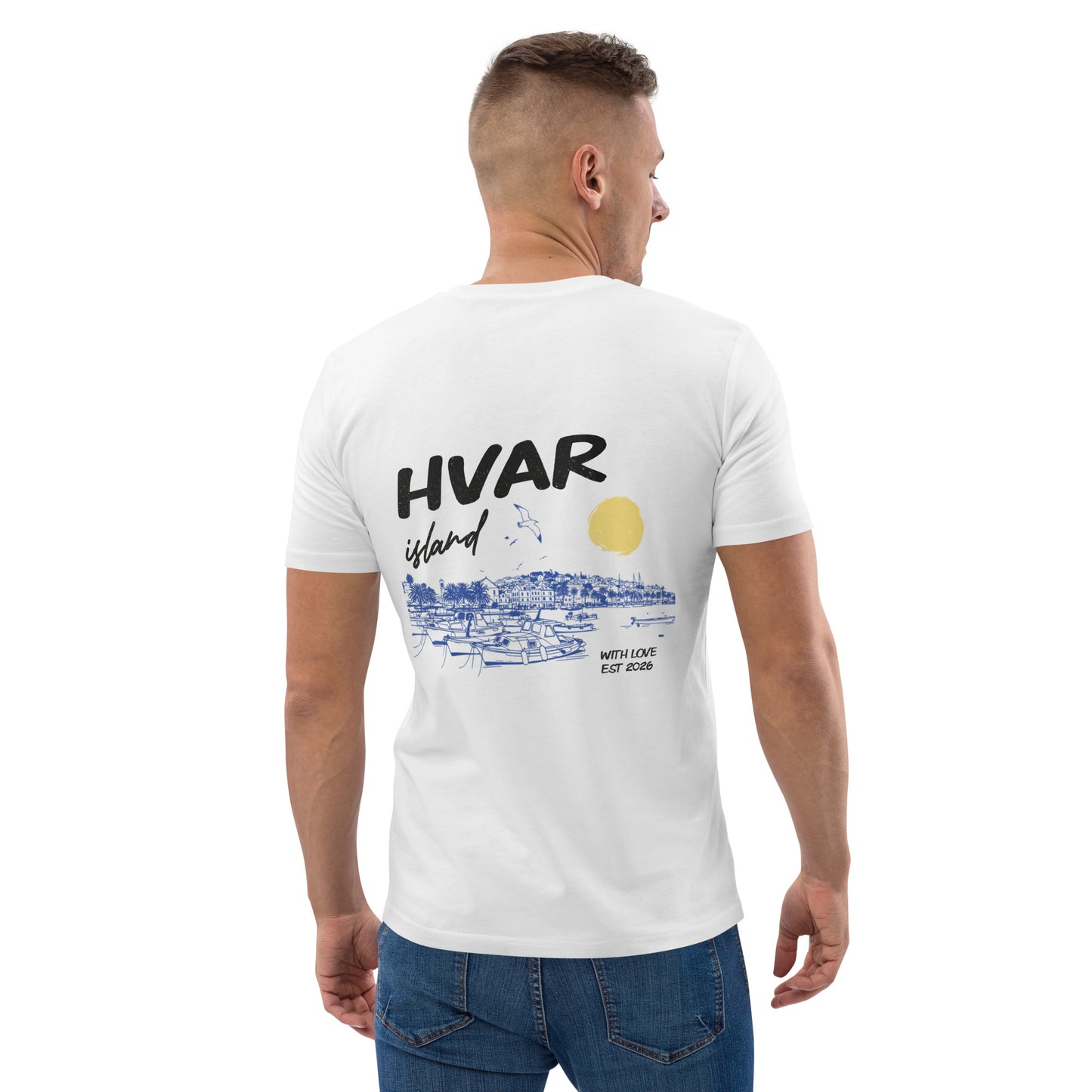 PREORDER Hvar Island T-shirt - Black