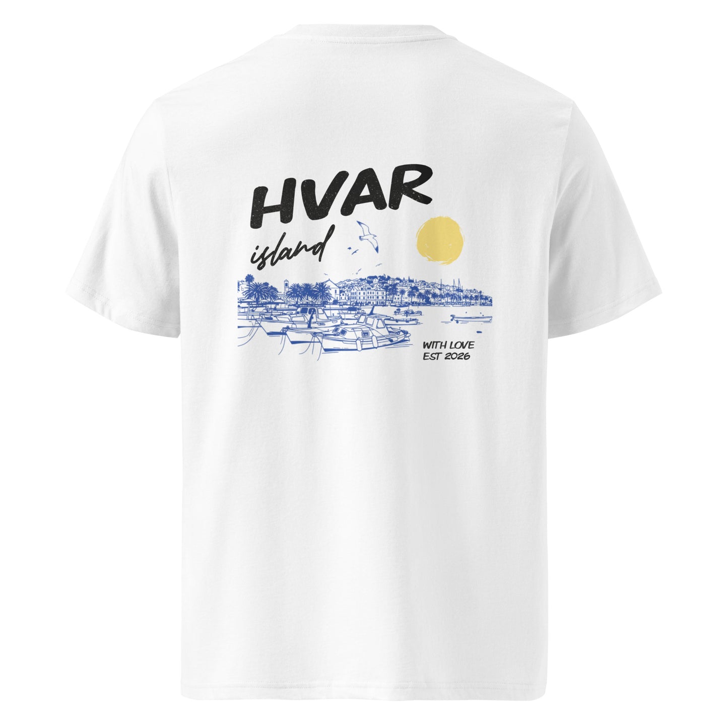 PREORDER Hvar Island T-shirt - Black