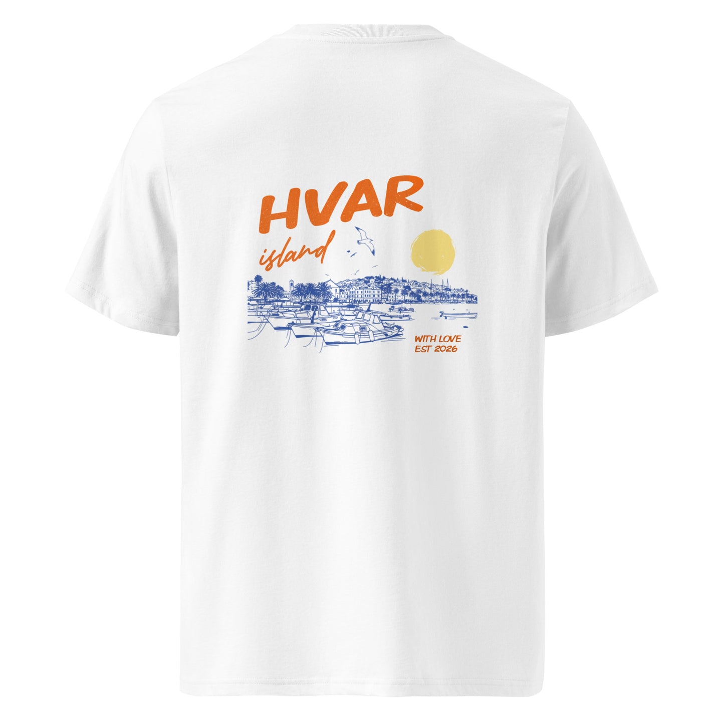 PREORDER Hvar Island T-shirt - Black